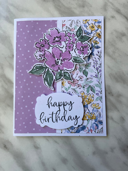 Hand Penned Birthday Card