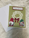 Gnome Wreath Christmas Card