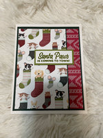 Santa Paws Sweater Christmas Card