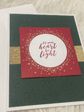 Heart Be Light Christmas Card