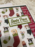 Santa Paws Sweater Christmas Card