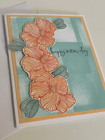 Peachy Floral Mother’s Day Card