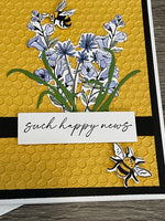 Bumble Bee Such Happy News Card