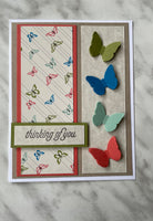 Butterfly Thinking of You Card