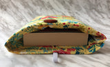 Yellow Floral Book Sleeve