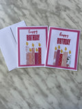 Happy Birthday Candles Card