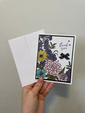 Floral Thank You Card