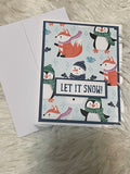 Let it Snow Christmas Card