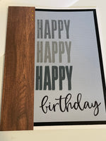 Masculine Birthday Card