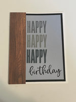 Masculine Birthday Card