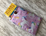 Glitter Unicorn Book Sleeve