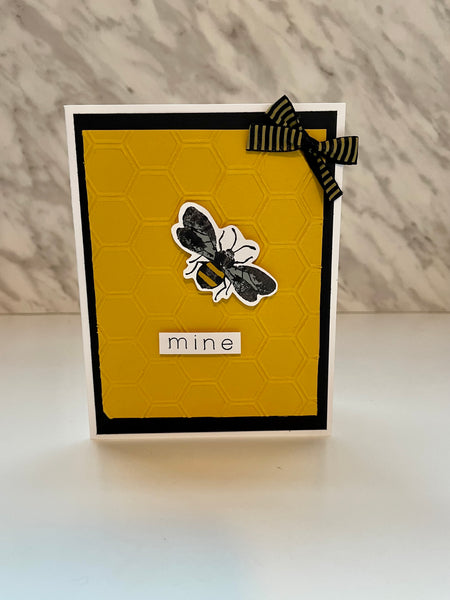 Bee Mine Valentine’s Day Card