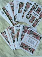 Set of 13 Floral Cards