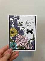 Floral Thank You Card