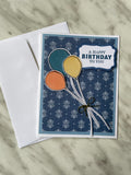 Balloon Birthday Card