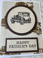 Vintage Car Father’s Day Card