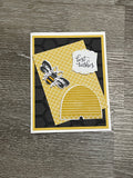 Bumble Bee Best Wishes Card