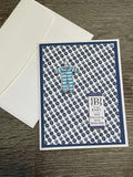 Navy Baby Card