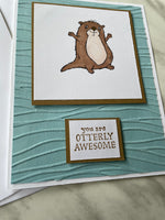 Otterly Awesome Card