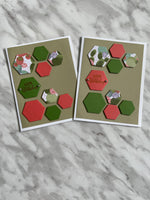 Cactus Hexagon Birthday Card