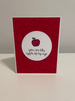 Apple Of My Eye Card