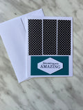 Set of 6 Black and White Cards