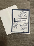 Natural Print Birthday Card