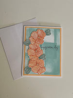 Peachy Floral Mother’s Day Card