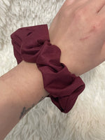 Burgundy Scrunchie