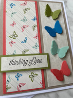 Butterfly Thinking of You Card