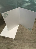 Mint Wedding Card