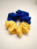 Ukrainian Flag Scrunchie