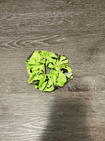 Green Bat Scrunchie