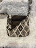 Neutral Pattern Canvas Bag