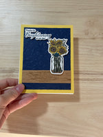 Sunflower Thank You Card