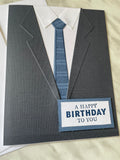 Suit Birthday Card