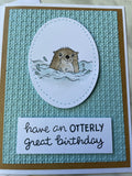 Otterly Great Birthday Card