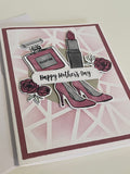 Mauve Beauty Mother’s Day Card