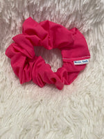 Bright Pink Scrunchie