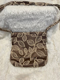 Taupe Leaves Bag