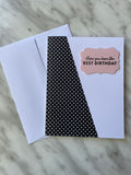 Set of 6 Black and White Cards