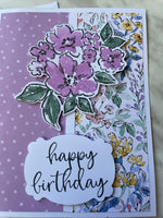 Hand Penned Birthday Card