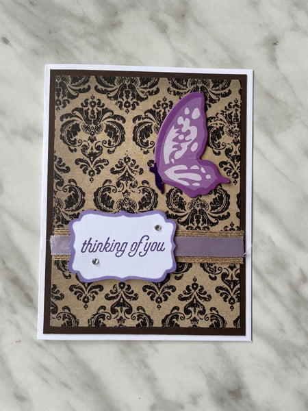 Antique Thinking of You Card