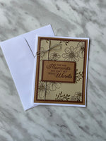 Neutral Sympathy Card