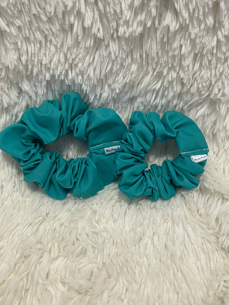 Teal Scrunchie