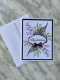 Natures Print Congratulations Card