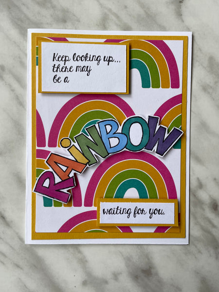 Rainbow Card