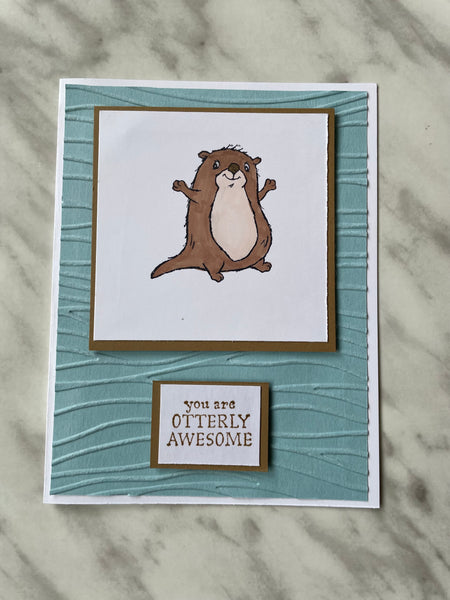 Otterly Awesome Card