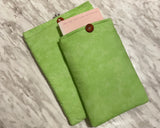 Lime Green Book Sleeve