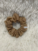 Beige Scrunchie